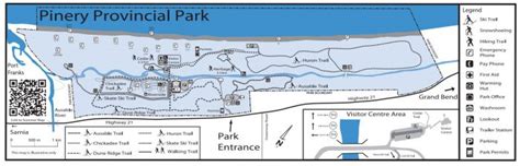 The Pinery Provincial Park Map