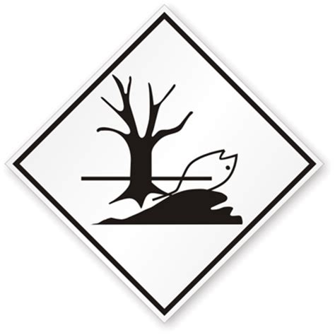 Marine Pollutant Or Environmental Hazard Labels And Placards