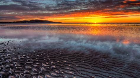 2560x1440 Sea Horizon Sunset 1440p Resolution Wallpaper Hd Nature 4k
