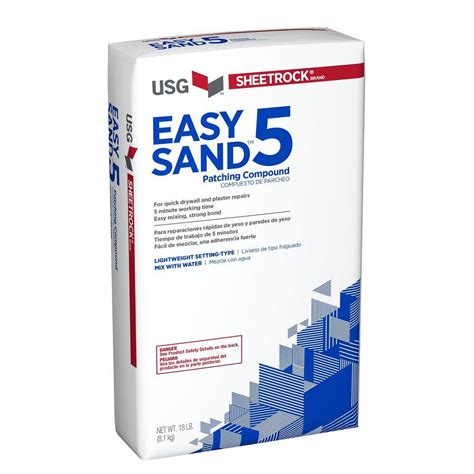 Sheetrock Easy Sand 5 Lightweight 18 lb. Setting-Type Joint Compound ...