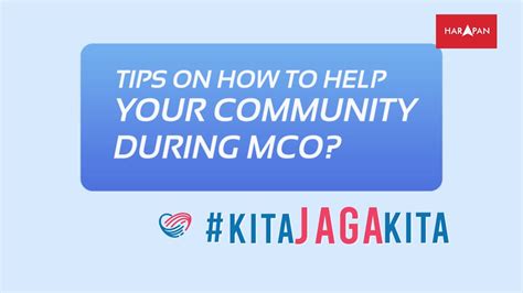 How To Help Your Community During Mco Youtube