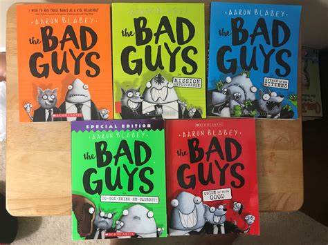 The Bad Guys Books By Aaron Blabey Etsy