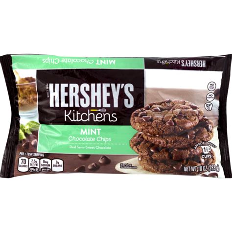 Hersheys Kitchens Chocolate Chips Mint 10 Oz Instacart