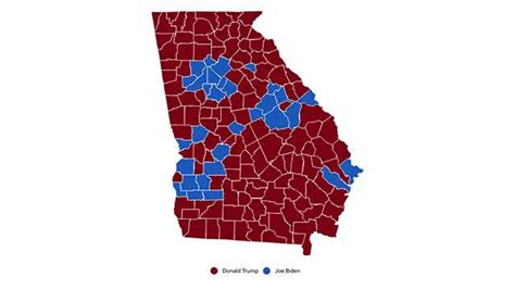 Election Results 2020 Maps Show How Georgia Voted For President