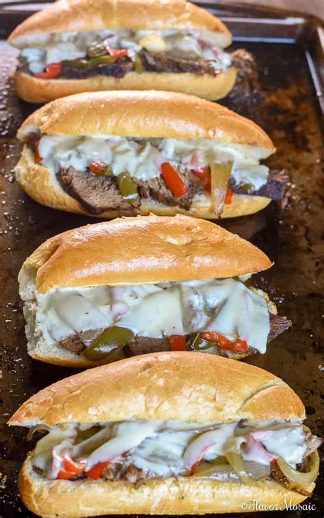 4 tablespoons olive oil, divided. Crockpot Philly Cheese Steak - Flavor Mosaic
