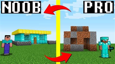 Noob Vs Pro Switched Houses Challenge Minecraft Battle Youtube