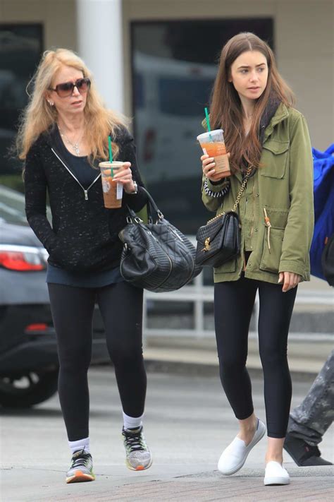 lily collins and her mother jill tavelman seen at starbucks in west hollywood los angeles 140519 1