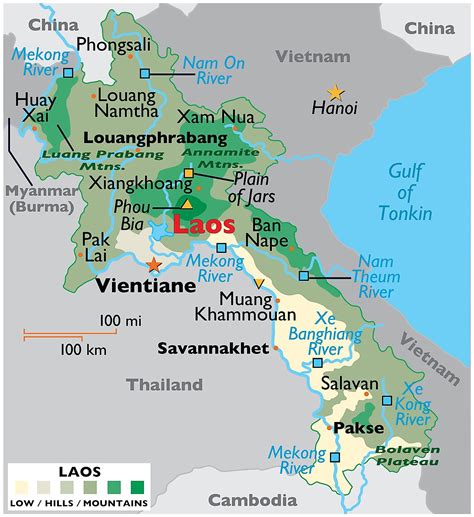 Lao Peoples Democratic Republic Maps And Facts World Atlas