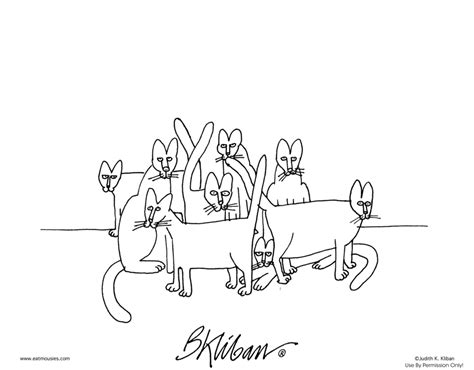 Klibans Cats By B Kliban For January 21 2020 Kliban