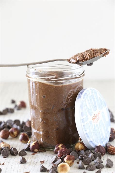 Homemade Nutella Chocolate Hazelnut Spread