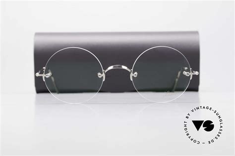 Glasses Lunor Classic Round Pp The Rimless Steve Jobs Glasses