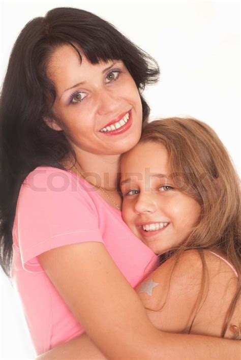 Mother With Her Daughter Stock Image Colourbox