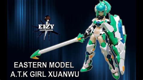 eastern model a t k girl 04 xuanwu review youtube