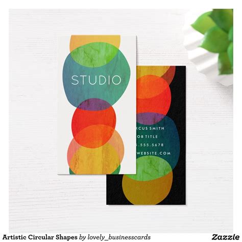 The circle is an ideal shape for putting emphasis on certain points of interest. Artistic Circular Shapes | Zazzle.com in 2021 | Shaped ...