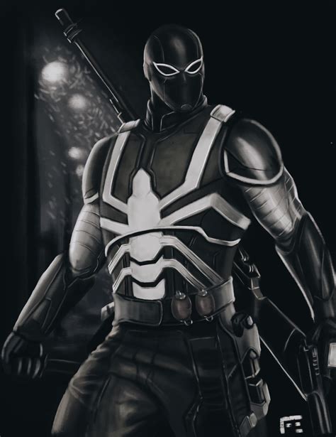 Artstation Agent Venom Costume Concept Art Freidrick Estrada