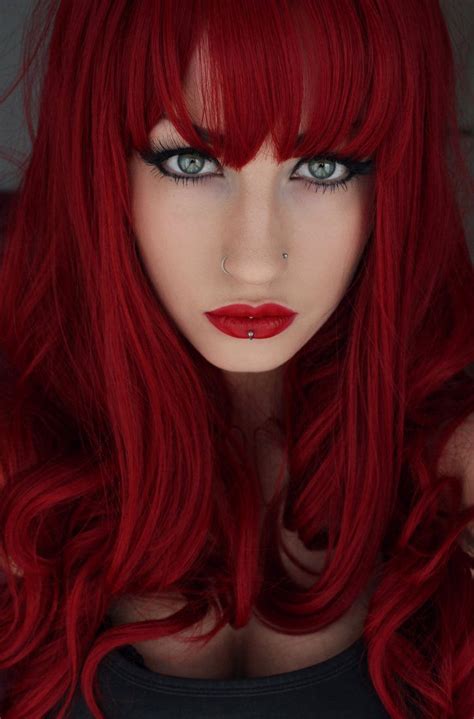 P L A Y By Bloodsuccubus Red Hair Model Shades Of Red Hair Bright
