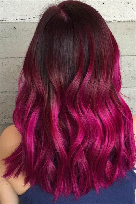 Image Result For Pink Hair Ombre Magenta Hair Purple Ombre Hair