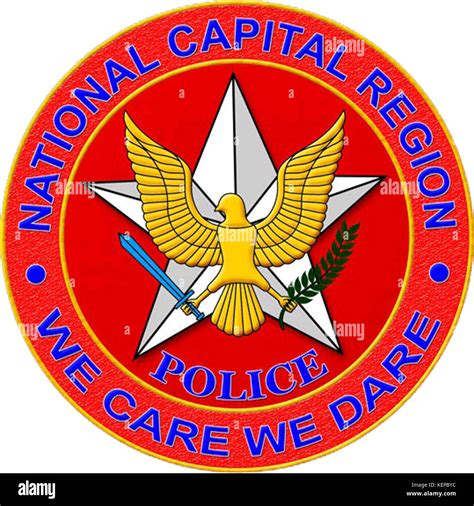 National Capital Region Police Office Unit Seal Stock Photo Alamy