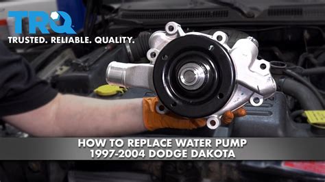 How To Replace Water Pump 1997 2004 Dodge Dakota Youtube