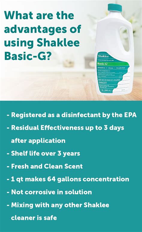 Here Are The Advantages Of Shaklee Basic G Shaklee Shakleeproducts
