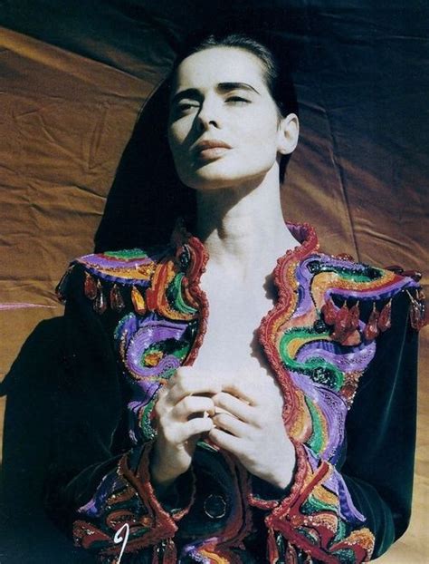 Vogue Uk September 1989 “circus” Model Isabella Rossellini Photographer Steven Meisel