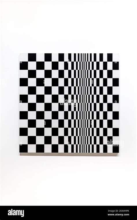Movement In Squares Bridget Riley Exhibition At The