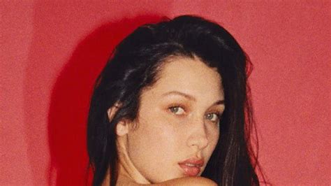 Bella Hadid Goes Topless For Calvin Klein Ad Teen Vogue