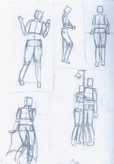 Week Sketches Comd Figure Drawing D Fa
