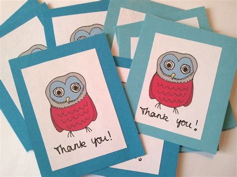 Why not add an additional layer of thoughtfulness by creating your thank you card from scratch? DIY: Thank You Cards. - Luloveshandmade