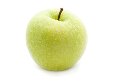Single Fresh Green Apple Free Stock Image