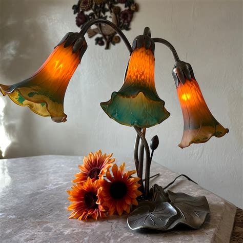 Water Lily Lamp Etsy