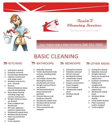 Free House Cleaning Flyer Templates Download Printable Templates