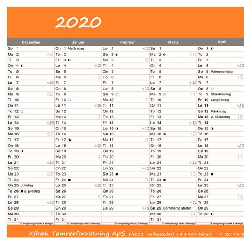 Norsk Kalender 2020 Med Helligdager Norsk 2020