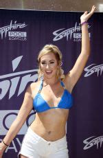 Brett Rossi In Bikini Top Hosts Sapphire Pool Dayclub In Las Vegas