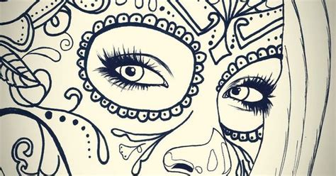 Skull Girl Sketch By Carldraw On Deviantart Arte Calavera Y M S