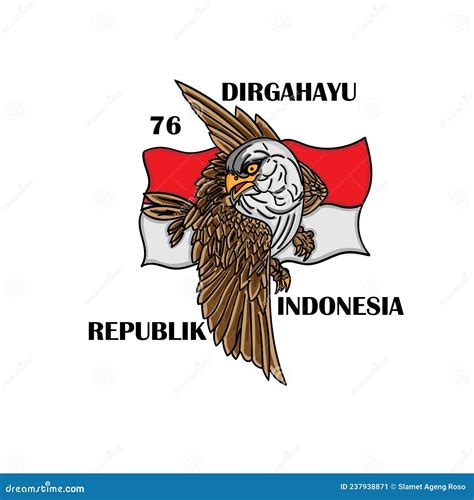 Garuda Bird Indonesia Icon Symbol Design Vector Stock Vector