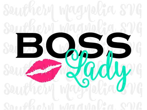 Silhouette Boss Lady Svg 154 Svg Design File