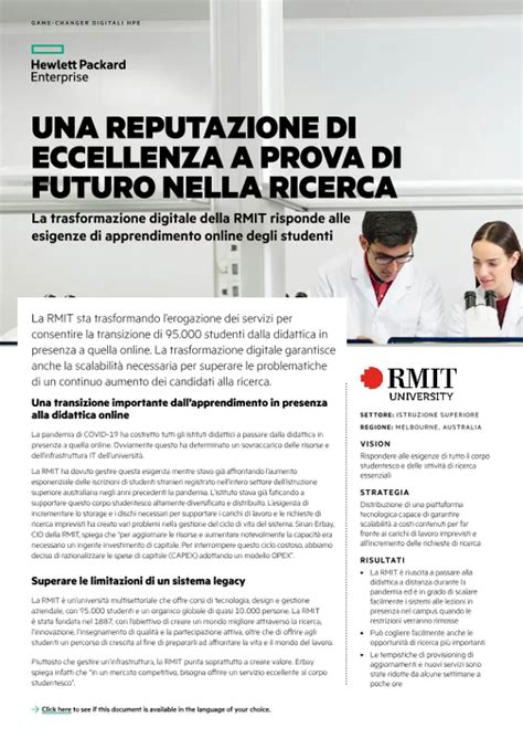 Una Reputazione Di Eccellenza A Prova Di Futuro Nella Ricerca Case