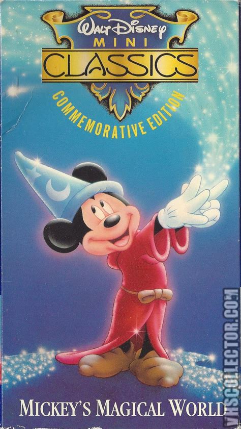 Walt Disney Mickeys Magical World Vhs Tape Video Mickey Mouse Movie