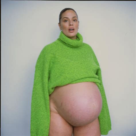 Ashley Graham Nude Pregnant For The Second Time Photos The