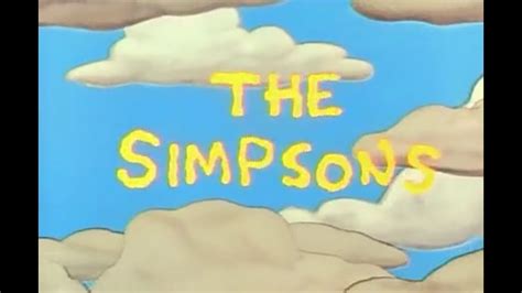 The Simpsons Season 2 Opening And Closing Credits And Theme Song Youtube