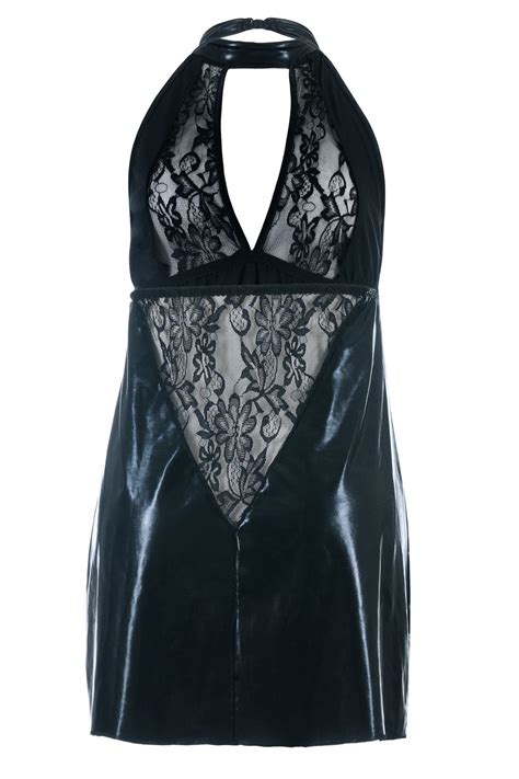 Black Chemise Sb1001 4648 Sexy Base Collektion By Andalea Lingerie