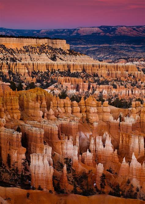 The Hoodoos Of Bryce Canyon National Park In Utah National Parks