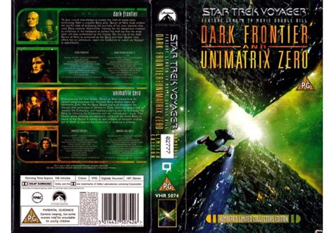 Star Trek Voyager Dark Frontierunimatrix Zero On Paramount United