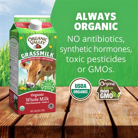 Mua Organic Valley Grassmilk 100 Grass Fed Whole Milk Organic 64 Fl