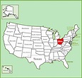 Ohio On The Us Map
