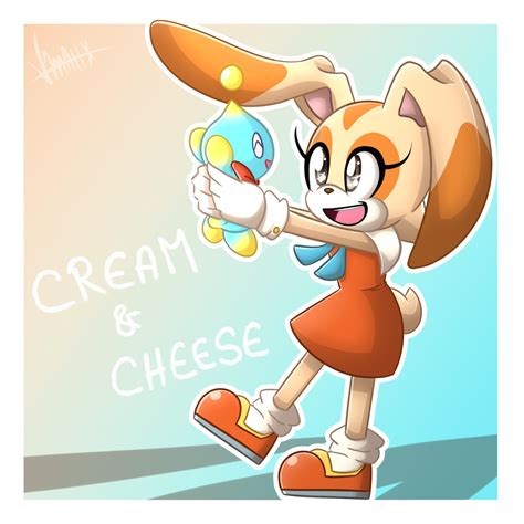How To Draw Cheese From Sonic X Printable Step By Ste