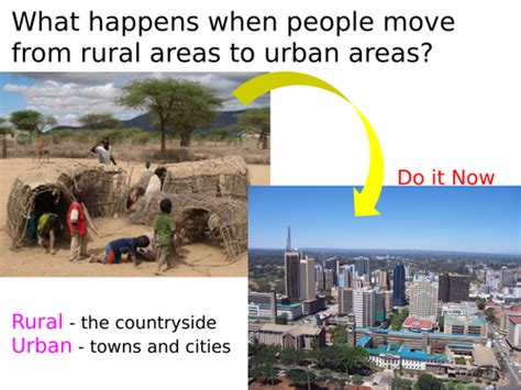 Ks3 Unit Settlement L6 Rural Urban Migration In Kenya Fully