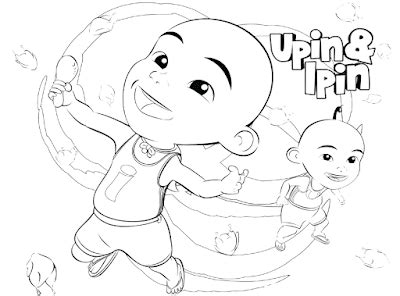 Jangann lupa ya, dukung chanel menggambar milik indonesia, dengan klik subscribe . Gambar Mewarnai Upin Ipin Untuk Anak PAUD dan TK