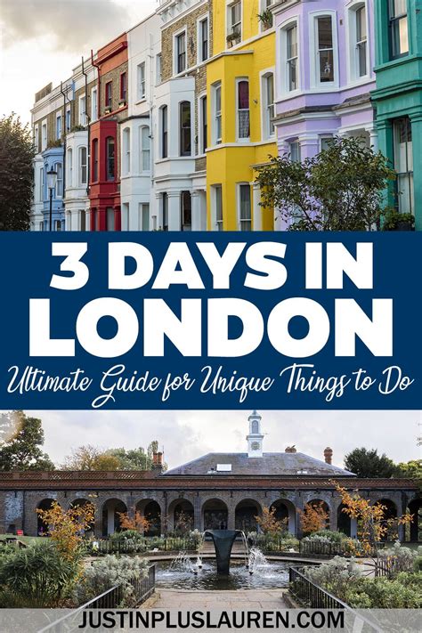 3 Days In London Itinerary Unique Things To See London Itinerary